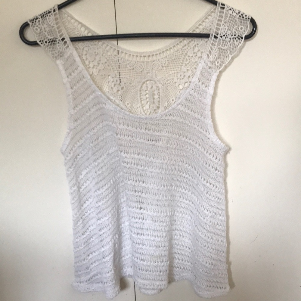 Painted Thread Pretty Lace Shirt